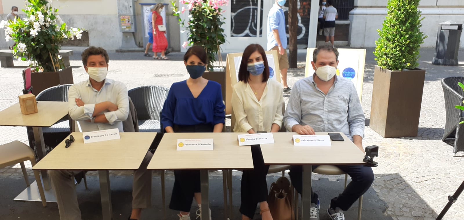 Amministrative, Attivisti per Salerno e Consenso Civico presentano candidato sindaco