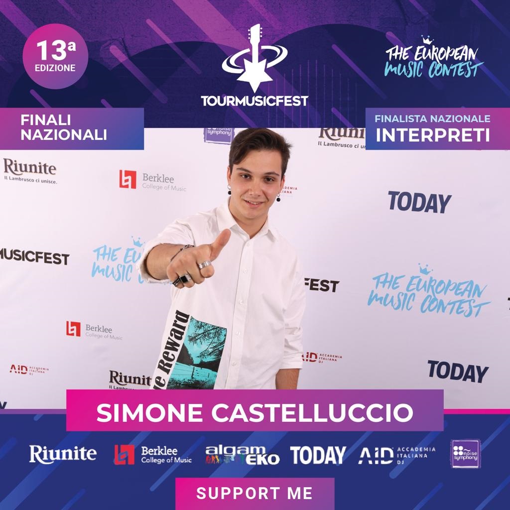 Castelluccio: un salernitano in finale al Tour Music Fest