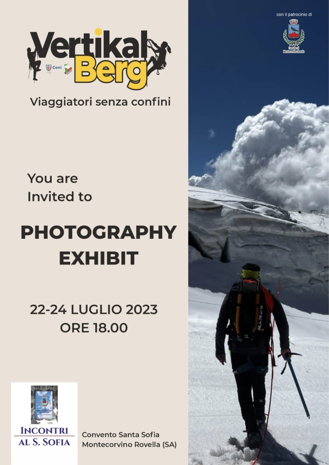 A Montecorvino Rovella “Photography Exhibit” la mostra fotografica dell’associazione Vertikal Berg