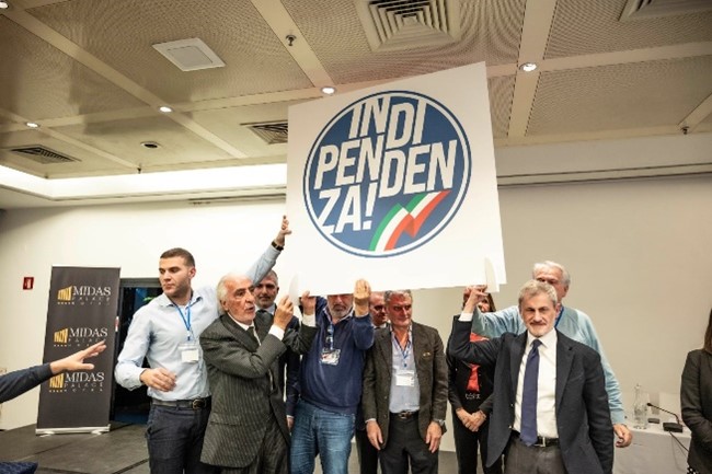 Nasce “Indipendenza” il nuovo partito di Gianni Alemanno; Salerno presente